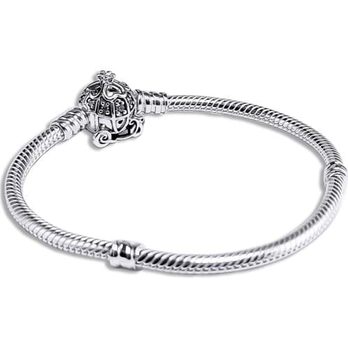 Bracelet For Women Carriage Snake Chain Bracelets Original 925 Sterling Silver Jewelry Femme Pulseira Plata