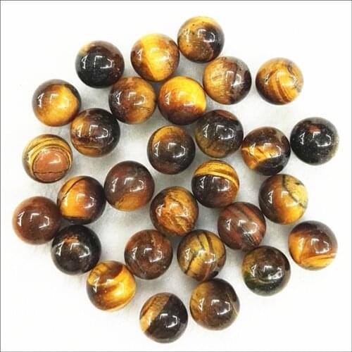 50pcs natural stone round Ball Bead 12mm No hole charms round shape stone Beads For Jewelry Making accessories