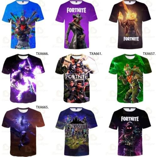 Battle Royale 2021 NEW DESIGN Fortnite Victory T-shirt Kids Tops Girls Boys Clothes Harajuku Tshirt Childs Tshirt Hero