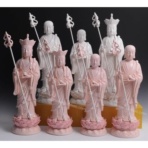 Dehua porcelain 17 to 21 inches of Jizo Buddha put Ephraim Ksitigarbha Buddha like ceramic decoration decoration