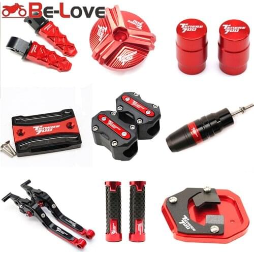 New For Yamaha Tenere 700 tenere 700 2019 2020 2021 Motorcycle Aluminum Accessories Extension/Plate Oil Fill/Engine Guard Bumper