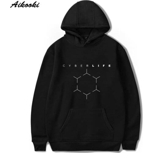 New Detroit Become Human Hoodies Men/Women Autumn Winter Hip Hop Boys/Girls 3D Print KARA Detroit Polluvers Tops All-match