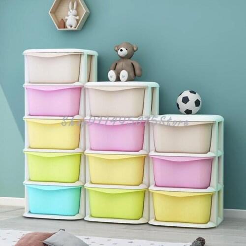 Extra Large Thick Storage Box Household Storage Box Toy Finishing Snack Drawer Storage Cabinet