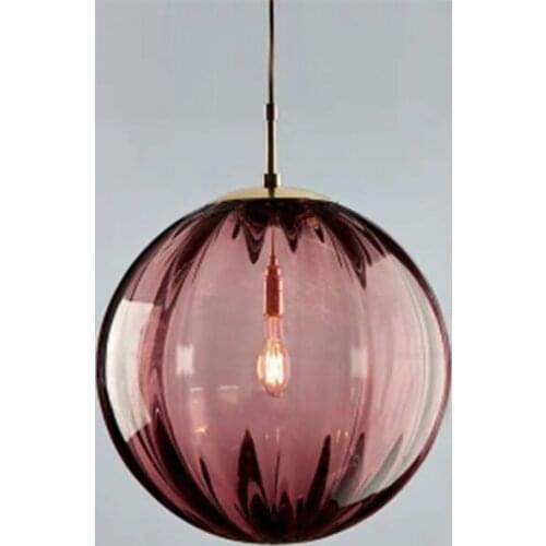 Pendant Lights Nordic creative light luxury glass small pendant lamp simple dining room living room sofa designer bar lamp