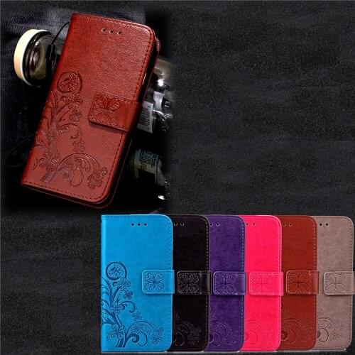 Clover Book Style Wallet Case For Samsung S8 Plus S6 S7 Edge Note 4 5 J5 2016 Galaxy A3 A5 2017 A520 Accessoires Mobile Case