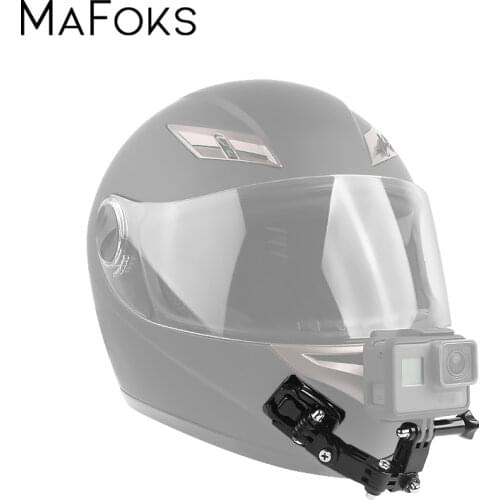 Adjustable Helmet Curved Adhesive Side Mount for Xiaomi Yi 4K GoPro Hero 4 5 6 7 Sjcam Sj4000 EKEN Action Camera Accessories