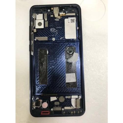 Touch screen Digitizer frame assembly LCD Amoled For ZTE Axon 9 Pro lcd display parts 1080x2248