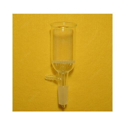 150ML,24/40,Buchner Funnel,50MM Pore Plate,10MM Vacuum Hose Connection