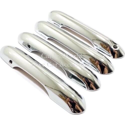 For Ford Explorer 2020 2021 Auto Door handle Door Bowl Frame Protector Cover Trims ABS Carbon Fiber Car-styling Accessories