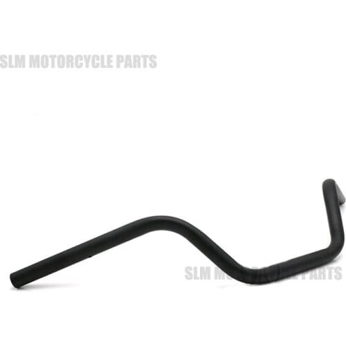 1pcs Motorcycle handlebar 22mm handle Vintage motorcycle accessories Black and silver optional