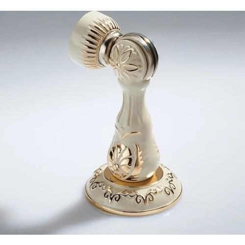 2017 new Fashion Europe style zinc alloy door stopper Classical door stops strong magnetism Free shipping Vintage high-top stops