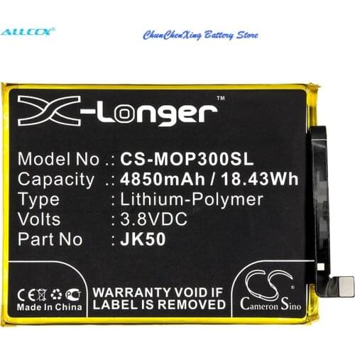 Cameron Sino 4850mAh Battery JK50 for Motorola One Power, P30 Note, XT1942-1, XT1942-2