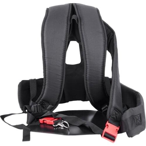 Gr Cutter Accessories Double Shoulder Strap Harness For Brush Cutter With Confortable Shoulder Padsleg Protection Panel