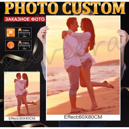 Xaviera Photo Custom Diamond Painting Family Portrait 5D Diy Diamond Embroidery Cross Stitch Rhinestone Mosaic Handmade Artwork