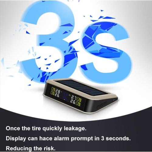 A/B Type Car Tire Pressure Detector Monitor Intelligent Balance Tire Pressure Monitoring System Long-lasting Power Fast Charging