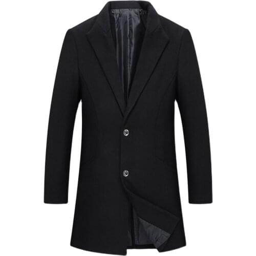 Bibady Mens Wool Coats