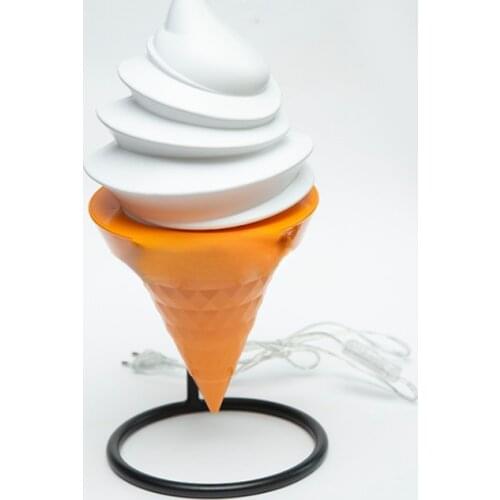 Energy saving 3D ice cream model lamp for supermarket
