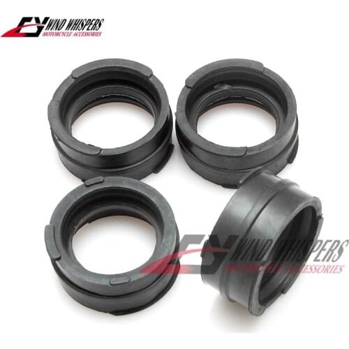 4XPCS Carburetor Adapter Interface For Honda VFR RVF 400 MC30 MC35 RVF400 VFR400 NC30 NC35 RVF30