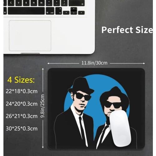 Blues Brothers Mouse Pad DIY Print Cushion Blues Brothers Blues Music Rock Movie Film Legend History Classic