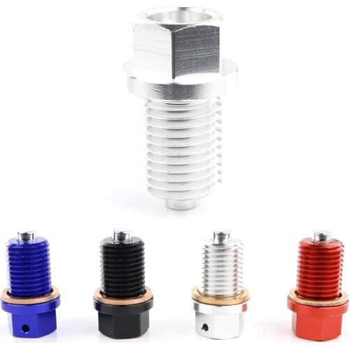 M14X1.25 Magnetic Engine Oil Drain Plug Bolts Screw For Suzuki GSX1100 1200 1300 1400 250 GZ125 RF600 RF900 RV125 SV1000 TL1000