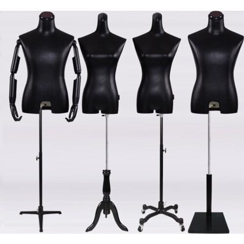 New Design Dressmaker Mannequin Fabric Mannequin Female Half Body Manikin With Base Hot Sale