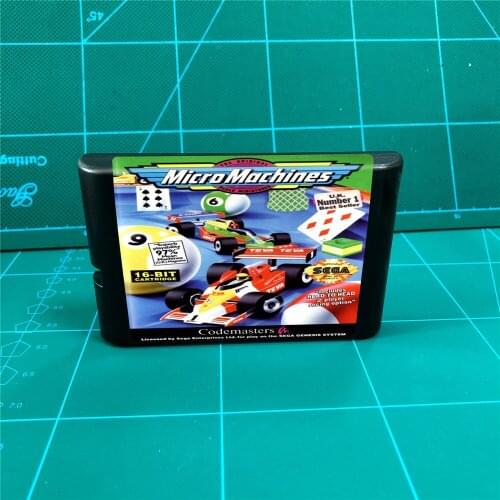 Micro Machines - 16 bit MD Games Cartridge For MegaDrive Genesis console
