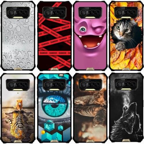 Fashion Soft silicone TPU Back Cover For Oukitel F150 B2021 Phone Funda Case For Oukitel Bison 2021 Cute Cartoon Case