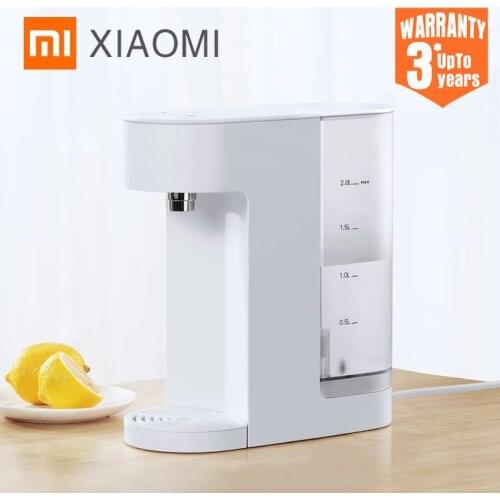 XIAOMI YUNMI Secondary Instant Heating Water Dispenser Portable Desktop Instant Hot Electric kettle 2L Adjustable Temperature