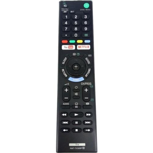 NEW RMT-TX300P Remote control For Sony 4K HDR Ultra HD TV RMT-TX300B RMT-TX300U YOUTUBE / NETFLIX