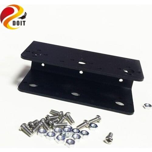 Official DOIT U Beam U type Bracket Steering Gear Frame Biped Robot Mechanical Arm Frame Stent for Manipulator Robotics DIY RC