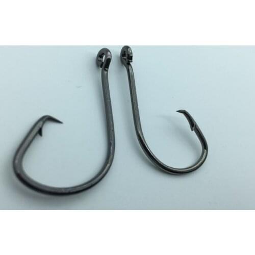 Wholesale 500pcs/lot 7381 Octopus/Circle Sport Circle fishing hook Jig Big 1#-5/0# Size Turtle hook