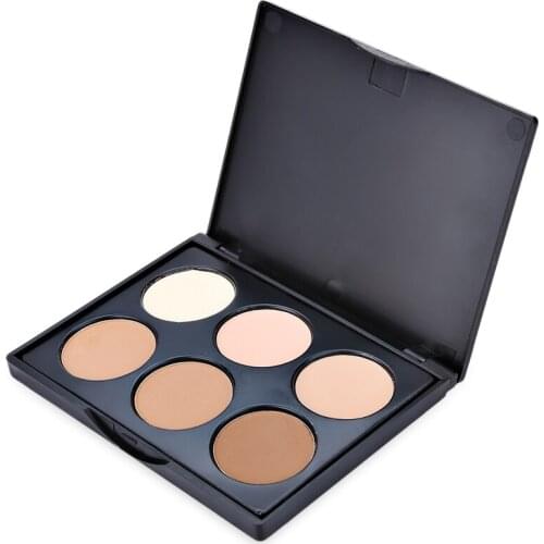 Face Highlighter Powder Palette Corrector Concealer Power Palette Contouring Highlighter Bronzer Makeup Powder