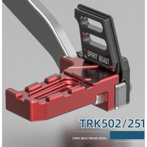 SPIRIT BEAST Motorcycle Foot Peg Rest Pedal Footrest Footpeg Cover TRK502 TRK251