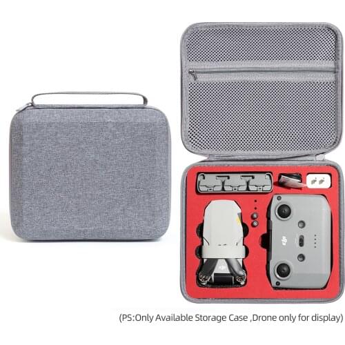For DJI Mini 2 Portable Storage Bag Travel Outdoor EVA Waterproof Carrying Case Zipper Handbag for Mavic Mini 2 Drone Accessory