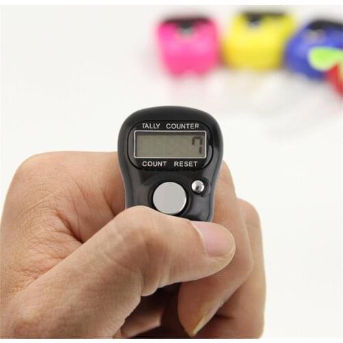 Mini Portable 5-Digit LCD Electronic Digital Golf Sports Universal Finger Hand Held Ring Tally Counter