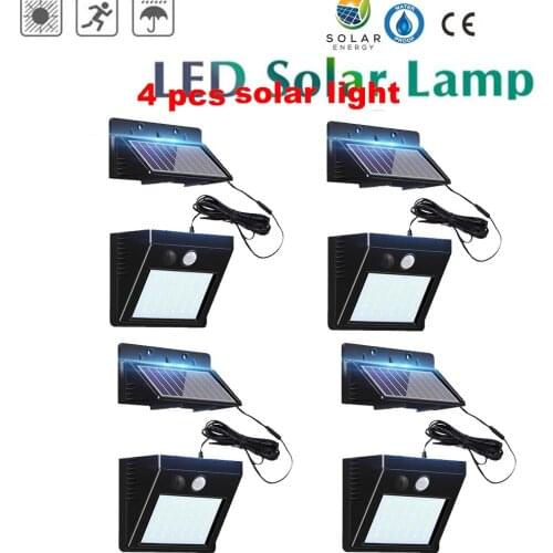 30 LED Wireless Solar light Solar Power PIR Motion Sensor Outdoor Waterproof for Street Garden Security Wall Lamp With 4 Modesop