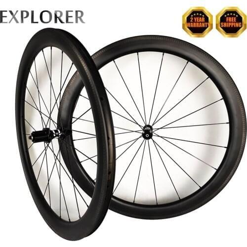Carbon -Wheels Road Bike 35mm 50mm Depth 6 paws BITEX R13 700C PILLAR 1420 Carbon Rim Brake Road Bike Wheelset PILLAR Spokes