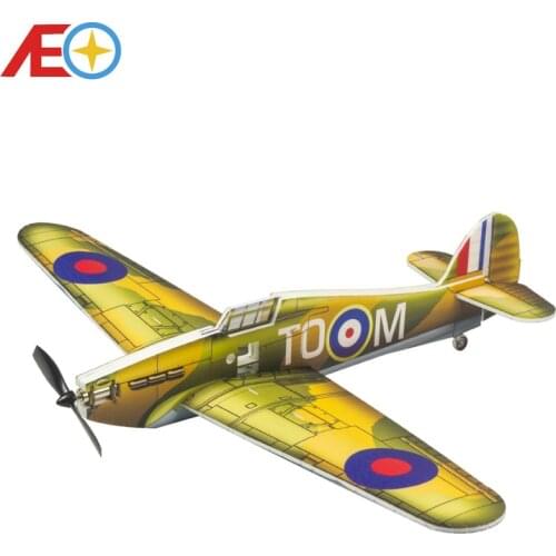 Foam PP Magic Board Micro Indoor Airplane 420mm Hurricane MK.I Lightest plane KIT RC airplane RC MODEL HOBBY TOY HOT SELL PLANE