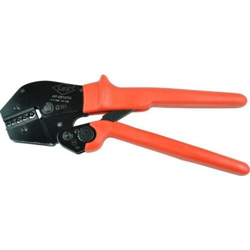 High quality Ratchet crimping tool AP-0510TD for non-insulated cable cables 0.5-10mm2, two hand operate crimper wholesale