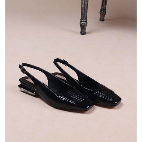 Womens Sandals Casual Shoes Black Back Belt Daily Comfortable 2021 Summer Season