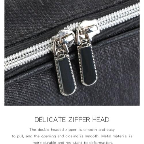 1 Piece Black Makeup Bag Case, Multifunction Cosmetic Bag, Portable Makeup