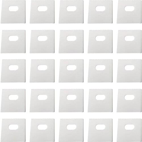 25 Sets of Clear Vertical Blind Repair Tabs / Vertical Blind Tabs / Blind Fixers - 50 Total Tabs (25 Sets)