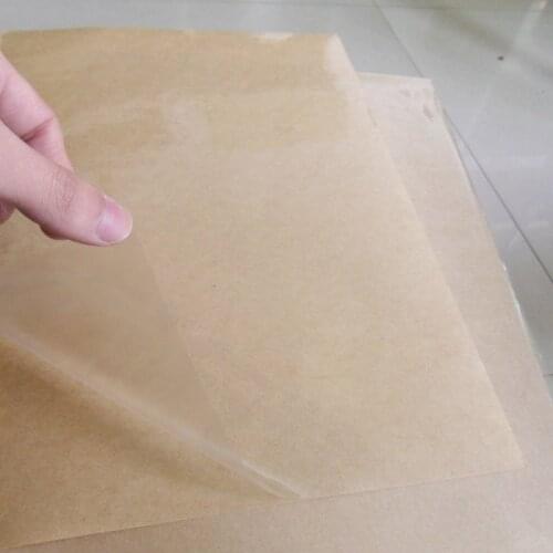 THIN A4 Blank Self Adhesive Transparent/Clear PVC Label Sticker Paper for Laser Printer or Used as Lamination Film -RJ0005