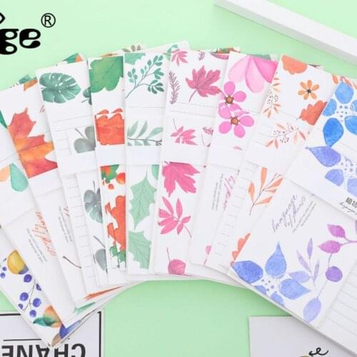 9pcs (3pcs envelope + 6pcs letter paper) maple leaf cartoon cute set blessing message stationery wallet window envelope