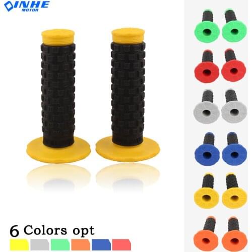 6 Colors Of Granule Handle MX Grip Pro Grip Fit To GEL GP Motorcycle Dirt Pit Bike Rubber Handlebar Grip For PRO TAPER Free