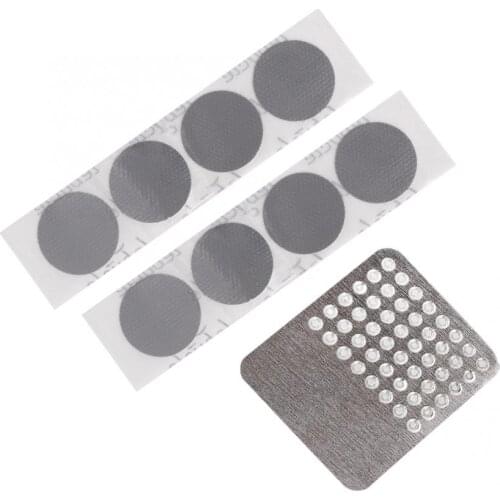 8PCS Bicycle Tyre Patch Rubber Glue-free Bicycle Inner Tube Tire Patches Bike Tyre Puncture Patch Bike Repair Tools