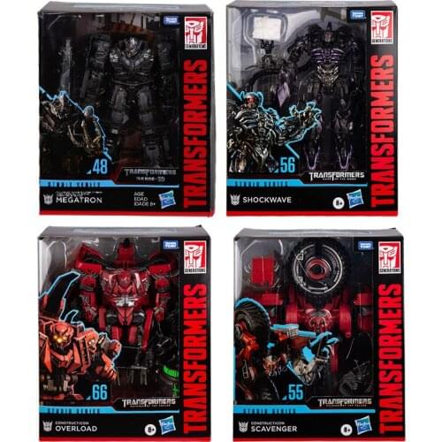 TAKARA TOMY Transformers Robot Action Figure Leader SS66 Overload SS48 Megatron SS55 Scavenger SS56 Shockwave Collections