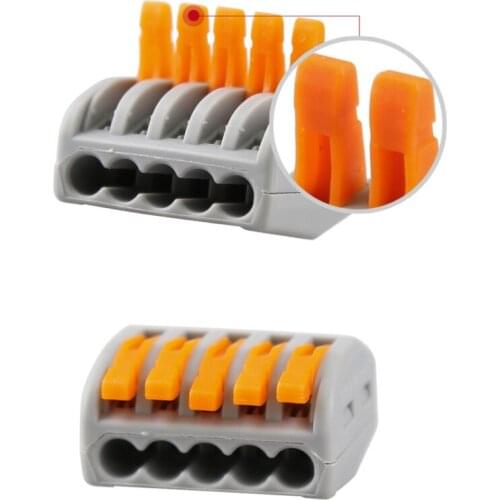 Connector Conductor Terminal kit box,PCT Universal Wiring Wire Terminal 32A High current Quick Terminal Cable Connector 2P 3P 5P