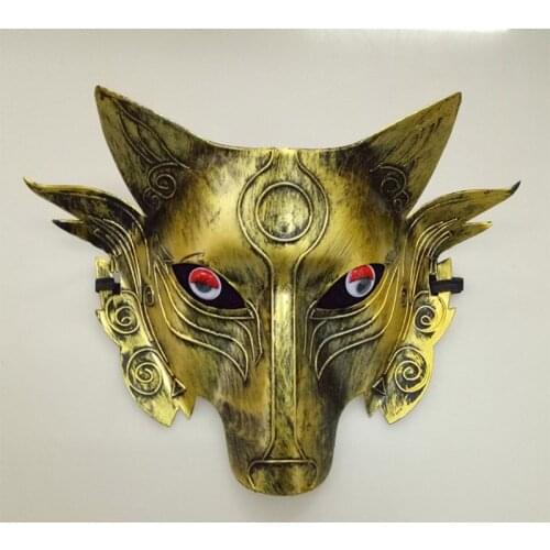 Werewolf horror mask thickened wolf head mask game props