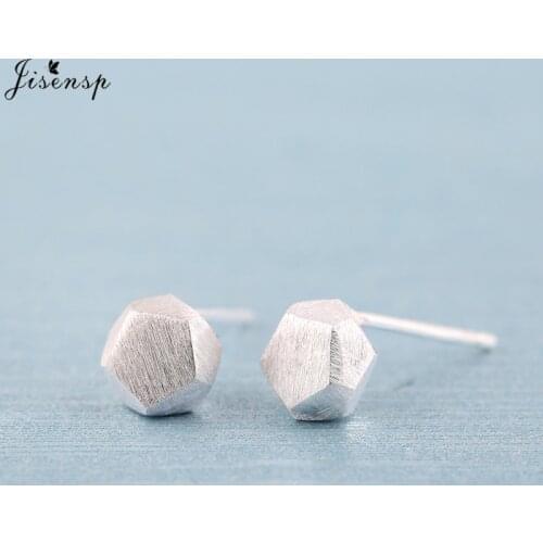 Jisensp Fashion Jewelry Simple Cone Earrings Cute Small Hammer Women Stud Earrings Birthday Gift Geometric Christmas Earings